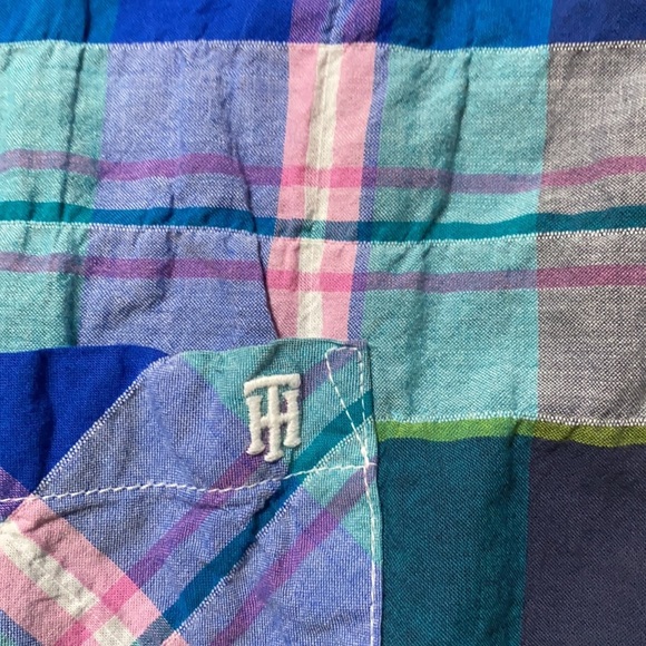 Tommy Hilfiger Womens Button Up Sleeveless Top Blouse Size L - Picture 4 of 6